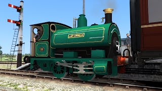 TS2021  Wayside Works W4 Peckett First Look Review [upl. by Tenaj]