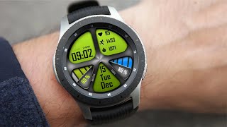 Galaxy Watch  New Watchface  Rk Watch design [upl. by Orv214]