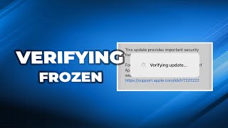 Solutions to Fix iPhone Verifying Update Frozen [upl. by Tatiania652]