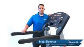 Life Fitness Club Series Treadmill [upl. by Ahsenak513]