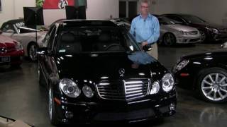 2008 MercedesBenz E63 AMG  RARE AMG Peformance Package Panorama Roof Keyless Go Nav  15252 mi [upl. by Halilahk623]