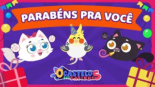 Parabéns Pra Você  Música Infantil 😻🏰🎶 O Castelo dos Gatinhos [upl. by Nosae612]