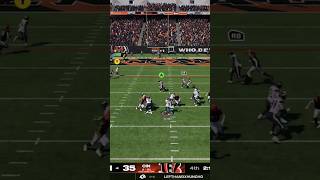 Bo Nix flings the ball down field to Courtland Sutton for a touchdown broncos madden nfl shorts [upl. by Neehsuan]