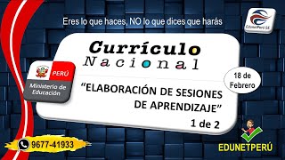 Taller Sesiones de Aprendizaje  01 [upl. by Aerised]