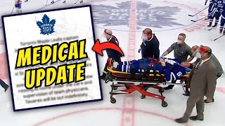 UPDATE John Tavares Injury News After Worrisome NHL Collision  Doctor Explains [upl. by Faxun]