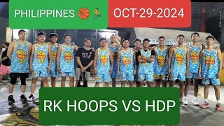 CARMEL L FERENAL HDP VS RK HOOPS LIVE BASKETBALL BRGY 329 LOPE DE VEGA PHILIPPINES 🏀🏃 [upl. by Eladal]