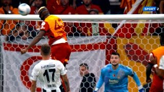 Victor Osimhen Goal Galatasaray vs Besiktas 21 All Goals and Extended Highlights [upl. by Etnaik]