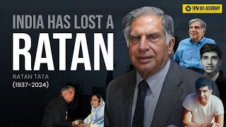 Ratan Tata 86 Age Demise Reason Family Details  Ratan Tata Biography  SPM IAS Academy [upl. by Reddin503]