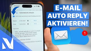 EMail Abwesenheitsnotiz am iPhoneMac einrichten amp aktivieren 2024  NilsHendrik Welk [upl. by Stanislaw]