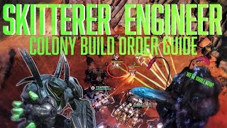 Halo Wars 2 Skitterer amp Engineer  Colony DLC Build Order Guide [upl. by Ornas32]