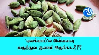 ‘ஏலக்காய்’ல இவ்வளவு மருத்துவ குணம் இருக்கா  Tamil TV [upl. by Arodasi608]