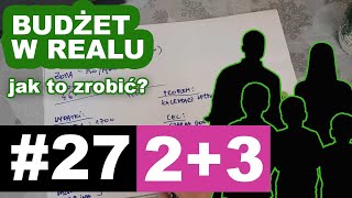 27 BUDŻET W REALU 23 oszczedzanie budżet [upl. by Ynnij290]