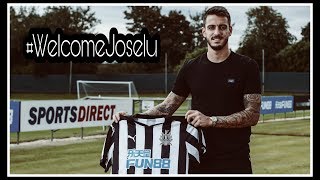 OFFICIAL NEWCASTLE UNITED COMPLETE JOSELU SIGNING [upl. by Llerrot]