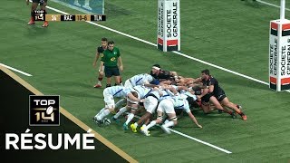 TOP 14  Résumé Racing 92Toulon 2213  J14  Saison 20182019 [upl. by Odericus735]