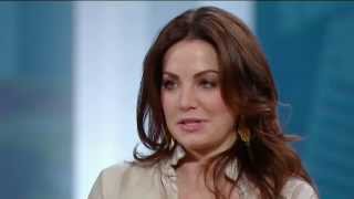 Erica Durance talks Man of Steel And Lois Lane [upl. by Weixel]