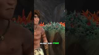 We dont have a Brain Funny Scene  The Croods 2013  MoviesVerse HD [upl. by Peedsaj]