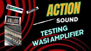 Wasi w4400 power amplifier installed and testactionmusicvibes6452 [upl. by Marten]