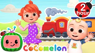 Train Song Dance Party  More Nursery Rhymes amp Kids Songs  2 Hours of CoComelon [upl. by Yalcrab272]