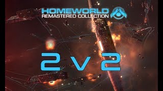 Homeworld Remastered 2v2  Wrath of the SajuukKhar [upl. by Eelyek]