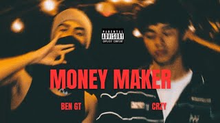 Crzy amp Ben GT  Money Maker Video Oficial [upl. by Itsym]