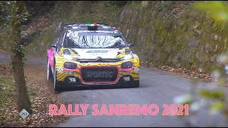 RALLYE SANREMO 2021  SOMASCHINI  ARENA  CITROEN C3 R5 [upl. by Aikaz]