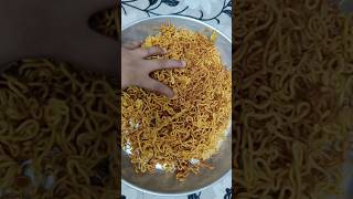 AALU SEV AT HOME food shorts KHUSHNUMAFOODS [upl. by Nlocnil]