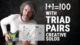 Creative solos with TRIAD PAIRS for MODAL and EXOTIC sounds [upl. by Egedan988]