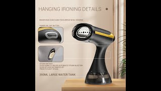 Portable Handheld Garment Steamer [upl. by Ettenna]