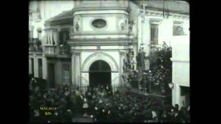 Semana Santa de Málaga en blanco y negro años 60 [upl. by Amsirak974]