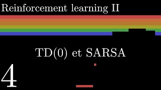 Algorithme dapprentissage SARSA  Intro RL II  4 [upl. by Means877]