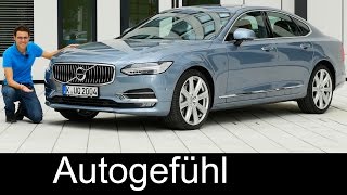 Volvo S90 T6 228 kW POV Test Drive  Acceleration 0200 kmh [upl. by Stilu280]