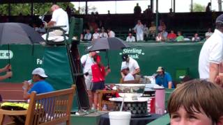 Ivo Karlovic Medical Timeout [upl. by Khanna]