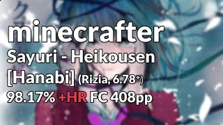 Sayuri  Heikousen Hanabi Rizia HR FC 9817 408pp osu [upl. by Cirala796]