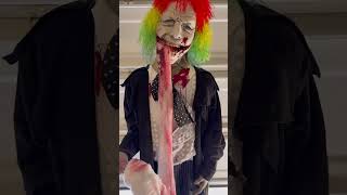 Halloween Clown Animatronic Distortions Unlimited Lifesize halloween spirithalloweenanimatronics [upl. by Naoma]