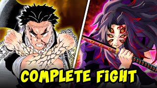 Kokushibo Vs Gyomei Manga Fight Explained  Demon Slayer Infinity Castle Arc  MS [upl. by Aidiruy]