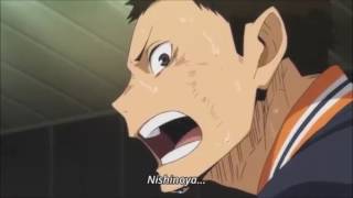 karasuno vs shiratorizawa last point amv [upl. by Eisseb243]