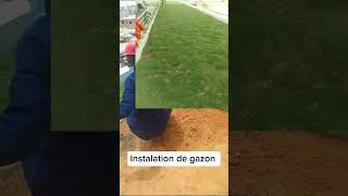 Instalation de gazon par SKFA [upl. by Adur]