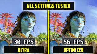 Avatar Frontiers of Pandora  Performance Optimization Guide  Optimized Settings [upl. by Daas]