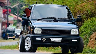 Maruti 800 modified  Maruthi 800  Maruthi 800 Restoration  Alloys  Systems  Interior Exterior [upl. by Vonny]