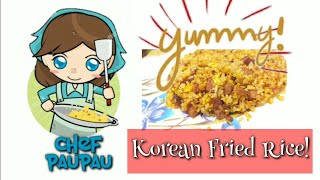 Simple Korean Fried Rice Recipe  Quarantine Cooking Vlog 001 [upl. by Namor160]