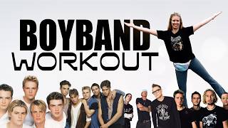 29 MINUTER BOYBAND WORKOUT  härliga 90talslåtar till lågintensiv styrka balans och puls [upl. by Chan]