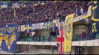 Verona  Salernitana insulti verso i tifosi ospiti 🔥 [upl. by Aizat]