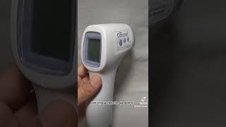 Review thermometer suhu badan laser digital bisa dibeli di  httpsvttokopediacomtZSjPtkerw [upl. by Brinn]