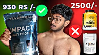 Nakpro Impact Whey Protein Review After 30 Days  Shocking Results 😳😨😱 [upl. by Neeven243]