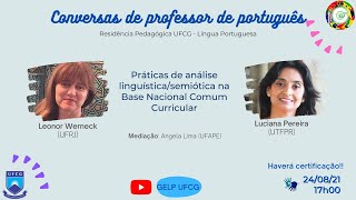 Práticas de análise linguísticasemiótica na Base Nacional Comum Curricular  Acessível em Libras [upl. by Kurtz]