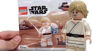 LEGO Star Wars 2022 Blue Milk Luke polybag REVIEW [upl. by Eelnyl]