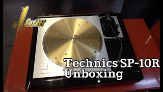 Technics SP10R Turntable Unboxing  JCorder [upl. by Dimitris302]