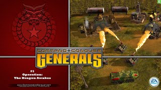 Command amp Conquer Generals  CHINA Campaign  Mission 1  The Dragon Awakes [upl. by Diao]