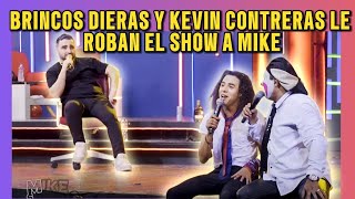 BRINCOS DIERAS Y KEVIN CONTRERAS LE ROBAN EL SHOW A MIKE SALAZAR [upl. by Nadeau]