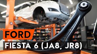 Hoe een voorste draagarm vervangen op een FORD FIESTA JA8 AUTODOCTUTORIAL [upl. by Brainard]